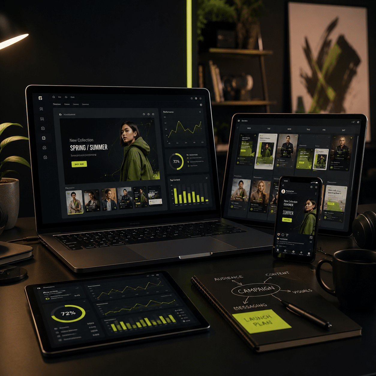 AI-Powered Visual Campaigns